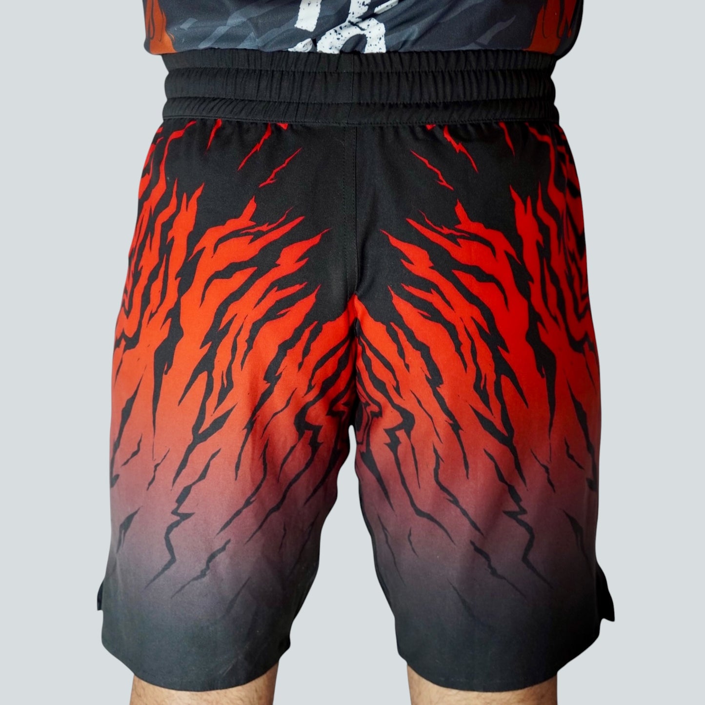 Leopant Breeze Training Shorts Red Black